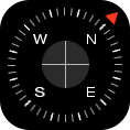 compass Black icon