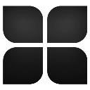 stack, Programm Black icon