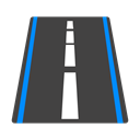 Road DarkSlateGray icon