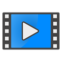 video DodgerBlue icon