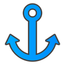Anchor Black icon