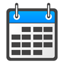 Calendar DarkSlateGray icon