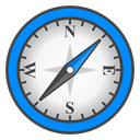 compass DodgerBlue icon