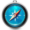 safari Black icon