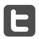 social media, tweet, twitter DarkSlateGray icon