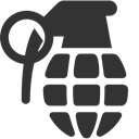 Grenade DarkSlateGray icon