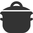 pot, Coking DarkSlateGray icon