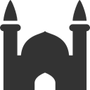 Mosque DarkSlateGray icon