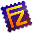 Server, Filezilla Black icon