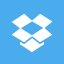 dropbox CornflowerBlue icon