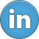 Linkedin SteelBlue icon