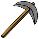 pickaxe, Stone Black icon