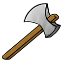 iron, Axe Black icon