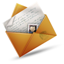 mail, envelope, Email Black icon