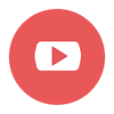 Yt, videos, play, youtube IndianRed icon
