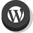 Wordpress, Buttonz DarkSlateGray icon