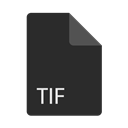 File, Extension, Format, Tif DarkSlateGray icon