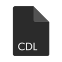 Extension, File, Cdl, Format DarkSlateGray icon