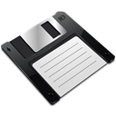Floppy Black icon