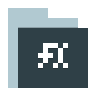 Explorer, Fx, File DarkSlateGray icon