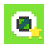 Linecamera YellowGreen icon
