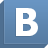 vkontakte SteelBlue icon