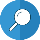 search, zoom, magnifying glass, In, out, Find SteelBlue icon