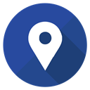 Pointer, google map, pin, Map, google DarkSlateBlue icon