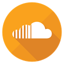 sound, soundclouds, Soundcloud, Cloud Orange icon