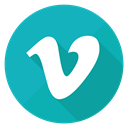 share, Vimeo LightSeaGreen icon