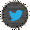 seam, Patch, bird, social network, tweet, yama, twitter, Social DarkSlateGray icon
