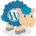 social network, Wordpress, Sheep DarkCyan icon