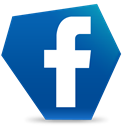 Facebook, Social, social media Teal icon