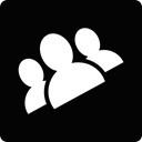 Livemocha Black icon