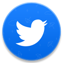twister, network, social media, Social, twitter DodgerBlue icon