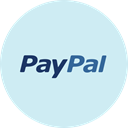 paypal, Money, shopping, payment, card Lavender icon