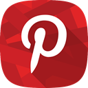 pinterest, social network, images Firebrick icon