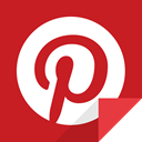 pinterest, social network, pinterest logo, Communication, social media Firebrick icon
