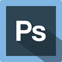 photoshop, software, File, Extension, adobe, Design, Format DarkSlateGray icon