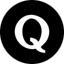 Quora Black icon