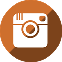 Instagram SaddleBrown icon