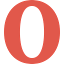 Opera, internet, Logo, Browser IndianRed icon