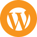 Wordpress DarkOrange icon