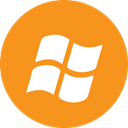 windows DarkOrange icon