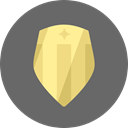 Protection, secure, shield, security, Guard, protect, Safe, award, Block DimGray icon