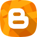 social network, blogger DarkOrange icon