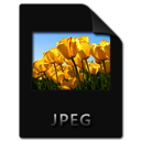 File, jpg, Jpeg Black icon