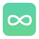 infinity MediumAquamarine icon