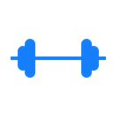 weights Black icon