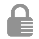 Lock, Combination LightSlateGray icon